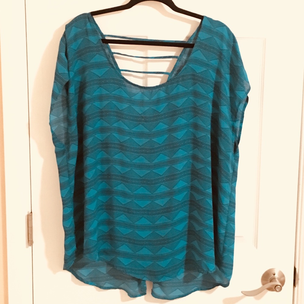 Torrid Sheer Top